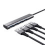 Trust Halyx Hub USB Tipo-C, 4 Puertos USB